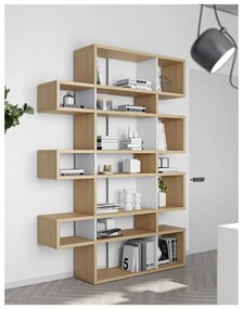 Libreria marrone chiaro , 220 x 34 cm London - TemaHome