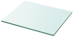 Mensola di vetro trasparente 30x25 cm