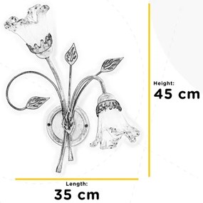 ONLI - Applique LANCIA 2xE14/6W/230V