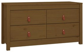 Armadietto Miele 100x40x54 cm in Legno Massello di Pino