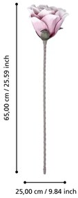 Eglo 428133 - Fiore artificiale MOLAVE 65 cm rosa