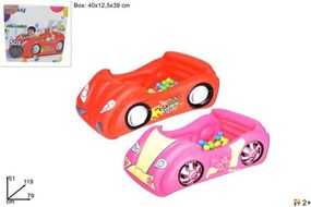 Macchina gonfiabile con gioco palline 119x79x51cm