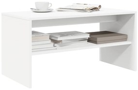 Mobile Porta Tv Bianco 80x40x40 Cm İn Legno Multistrato /