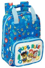 Zaino Scuola The Paw Patrol Pups rule Azzurro 20 x 28 x 8 cm