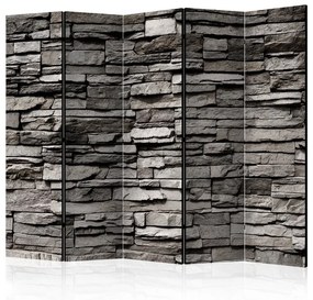 Paravento  Stony Facade II [Room Dividers]  Colore Grigio, Dimensioni e Misure 225x172