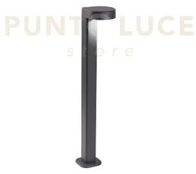 Ges930- paletto led 4000k 776lm 13w grigio antracite 50cm