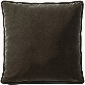 Cuscino grande in velluto Vetsak, 60 x 60 cm