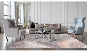 Tappeto in lana grigio 200x300 cm Agate - Agnella