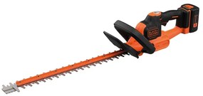 Tagliasiepi a batteria con spazzole al carbonio BLACK + DECKER BCHTS3625L1-QW 2 lame da 55 cm 36 V 1 batteria inclusa con caricatore