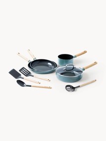 Batteria di pentole con rivestimento antiaderente Mayflower, set da 8