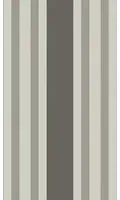 Streifentapete Polo Stripe von Cole & Son - Black & Stone