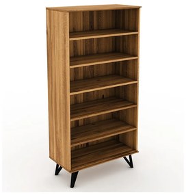 Libreria in legno di rovere 91x185 cm Golo - The Beds