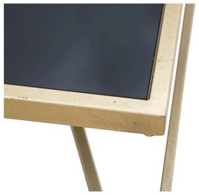 Tavolo da conferenza con piano in vetro nero , 110 x 60 cm Piramid - Mauro Ferretti