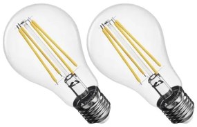 SET 2x Lampadina LED FILAMENT A60 E27/5,9W/230V 2700K