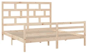 Giroletto in legno massello 180x200 cm 6ft super king