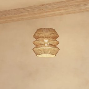 Atmosphera - Lampadario a sospensione con filo LIZA 1xE27/40W/230V iuta