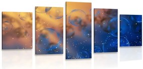 Quadri 5 pezzi – Bolle magiche