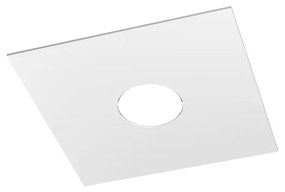 Plafoniera Moderna Area Metallo Bianco Metallo 1 Luce Gx53 25Cm