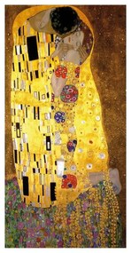 Stampa su tela Bacio Di Klimt, multicolore 180 x 80 cm