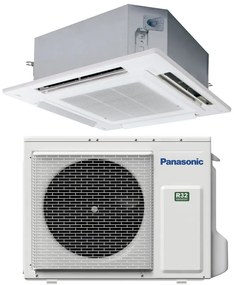 Condizionatore a muro monosplit PANASONIC a cassetta Nanoex  60X60 24000 BTU classe raffreddamento A++