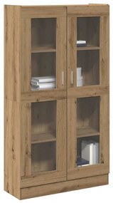 Credenza Alta Rovere Artigianale 82,5x30,5x150 Cm İn Truciolato /