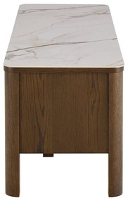 Mobile TV marrone con effetto rovere 120x45x40 cm Southampton – Actona