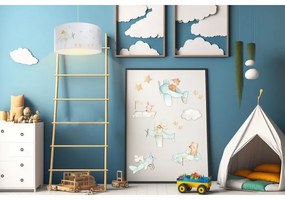 Lampadario a sospensione per bambini SWEET DREAMS 1xE27/60W/230V diametro 30 cm