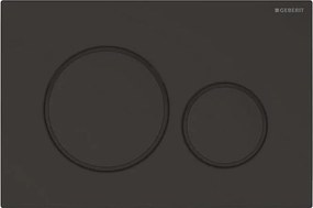 Geberit 115.882.16.1 - Placca di comando Sigma20 24,6x16,4 cm nero opaco