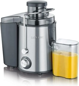 Severin ES 3566 - Centrifuga per succhi 0,5 l 400W/230V acciaio inox/grigio