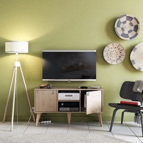 Mobile TV KUB L 125 x H 36 x P 31.7 cm beige