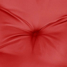 Cuscino per Divano Pallet Rosso 80x40x10 cm