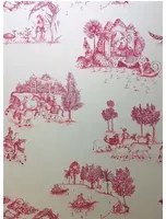 Tapete Zanskar von Osborne & Little - Pink/ Gold
