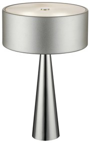 Lampada da Tavolo Lume I HEMINGUAY L SIL Silver 28W