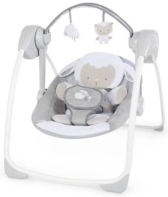 Ingenuity - Per bambini altalena con melodia CUDDLE LAMB 4xLR14