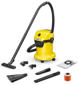 Aspirapolvere da officina KARCHER WD 3 V-17/6/20 CAR aspirazione 0 kPa 17 L 1000 W