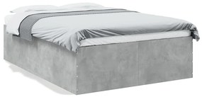 Giroletto grigio cemento 140x190 cm in legno multistrato