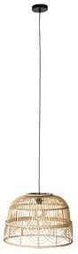 Lampada a sospensione in rattan intelligente 49 cm con WiFi G95 - Michelle