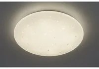 Plafoniera Moderna Led Dimmerabile Achat 60 cm Bianco Trio Lighting