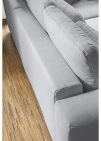 Divano letto angolare grigio chiaro (variabile) Homely Tommy - Miuform