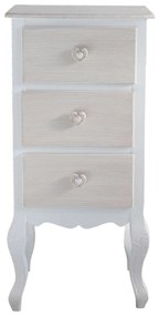 LOUNGY - mobiletto 3 cassetti shabby chic