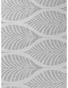 Tappeto da interno/esterno rotondo grigio/avorio ø 160 cm Duet Liora – NORTHRUGS