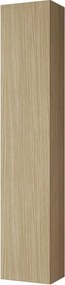 Colonna per mobile bagno PAROS 1 anta P 27 x L 30 x H 160 cm rovere naturale truciolare
