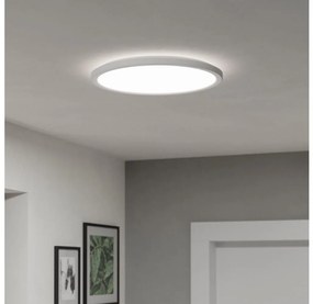 Eglo 901447 -Plafoniera LED da esterno ROVITO 18,5W/230V diametro 38,9cm IP44 bianco
