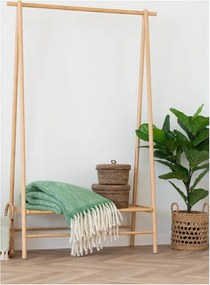 Coperta verde in misto lana 130x170 cm Carmel – House Nordic