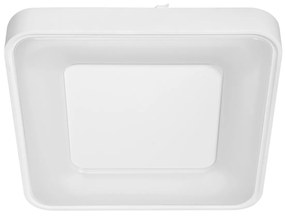 Plafoniera LED Quadrata 72W Ø480mm CCT Dimmerabile + Telecomando Bianca