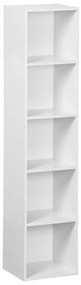 Libreria bianca 30x24x132 cm Cube – Casa Selección