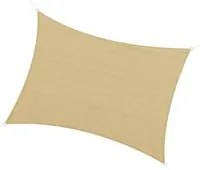 Vela Ombreggiante Protettiva 4x3m in HDPE Beige