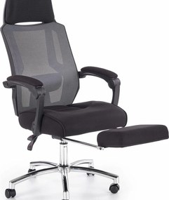 Sedia da ufficio Freeman in nero