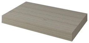Top per lavabo  BADEN HAUS L 80 x H 8 x P 50 cm rovere sbiancato mdf