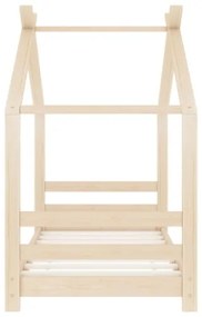 Giroletto per Bambini in Legno Massello di Pino 70x140 cm